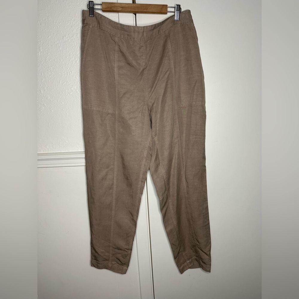 Eileen Fisher Women tan Chinos size L